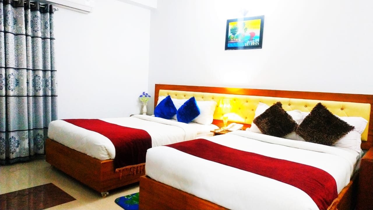 Executive Twin (2 Semi Couple Bed) – Hotel Khan Palace Kuakata Gallery