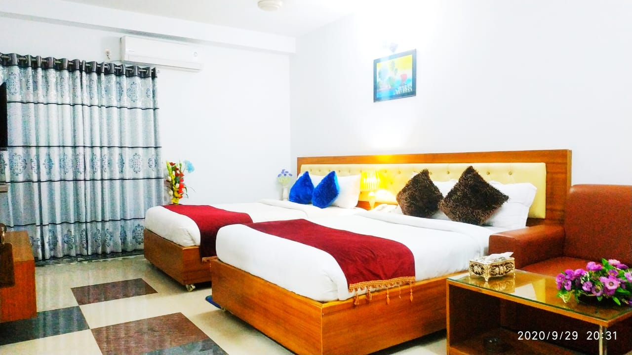 Executive Twin (2 Semi Couple Bed) – Hotel Khan Palace Kuakata Gallery