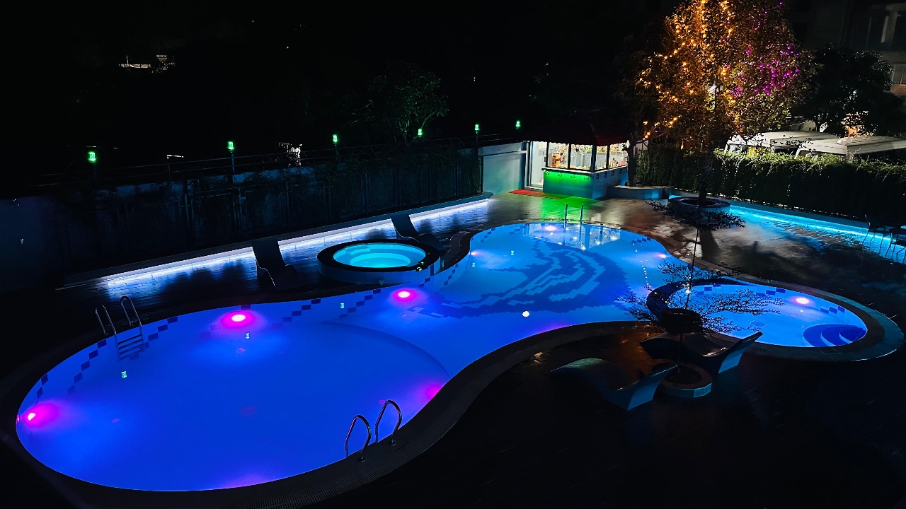 Swimming Pool at Hotel Khan Palace – Kuakata Accommodation