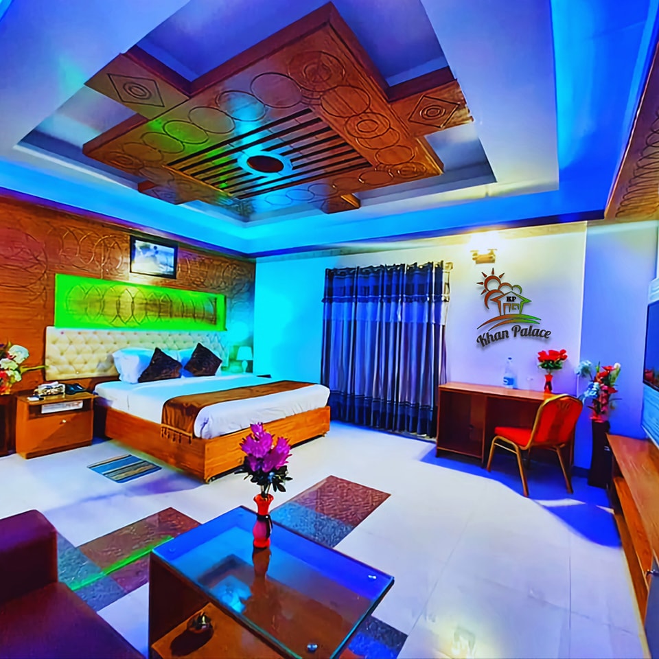 VIP Deluxe (1 King Bed) – Hotel Khan Palace Kuakata Gallery