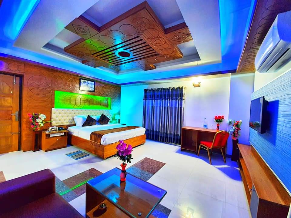 VIP Deluxe (1 King Bed) – Hotel Khan Palace Kuakata Gallery